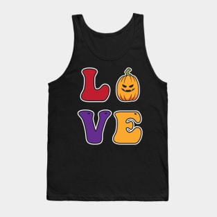 FALL SEASON PUMPKIN LOVE Tank Top